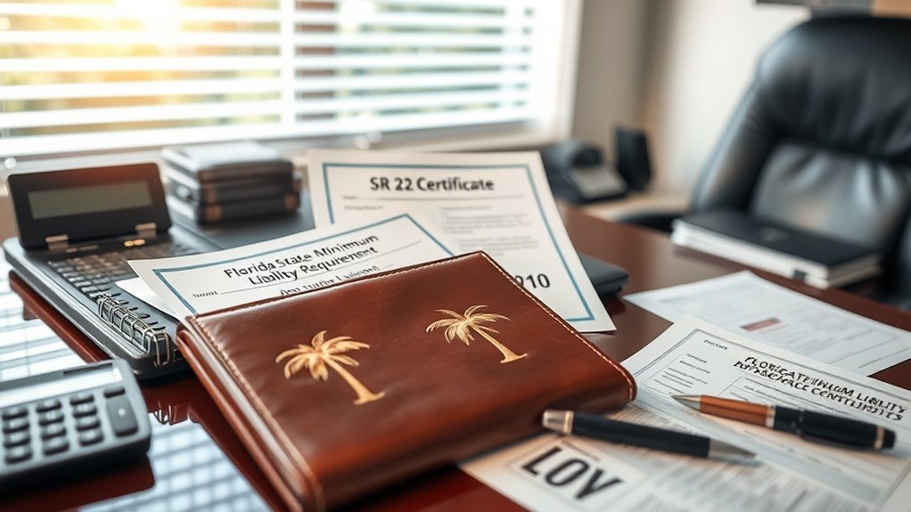 florida sr 22 insurance requirements